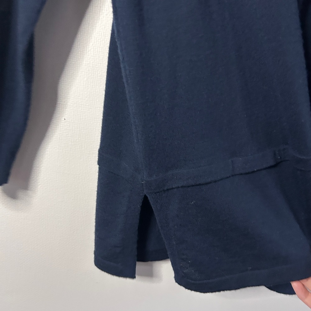 J. JILL 100% Merino Wool Soft Tunic Sweater Lightweight Parisian Minimalist | MP - Picture 8 of 12